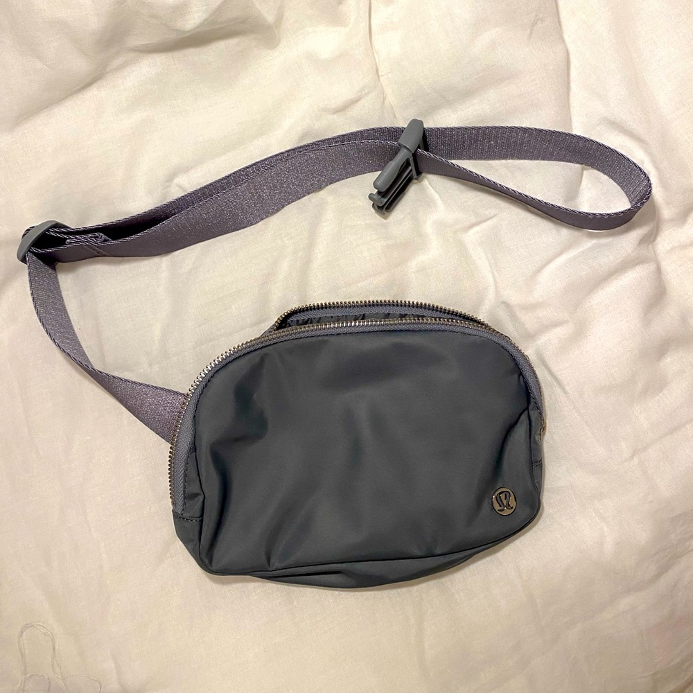 Grey LuLu Lemon Fanny Pack